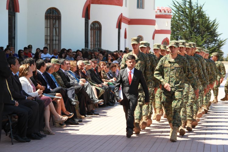 REGIMIENTO COQUIMBO LICENCIA A 184 SOLDADOS CONSCRIPTOS