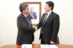 INTENDENTE IBÁÑEZ SOSTIENE PRIMERA REUNIÓN DE TRABAJO CON NUEVO GOBERNADOR DE LIMARÍ