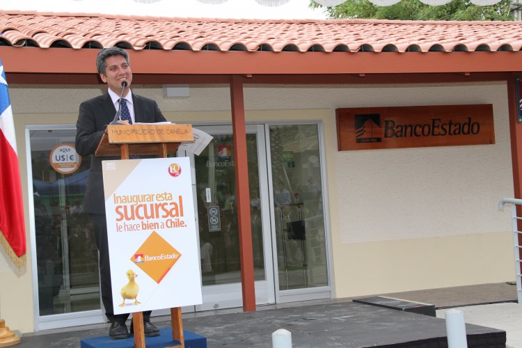 VECINOS DE CANELA CUENTAN CON SU PRIMERA SUCURSAL BANCARIA