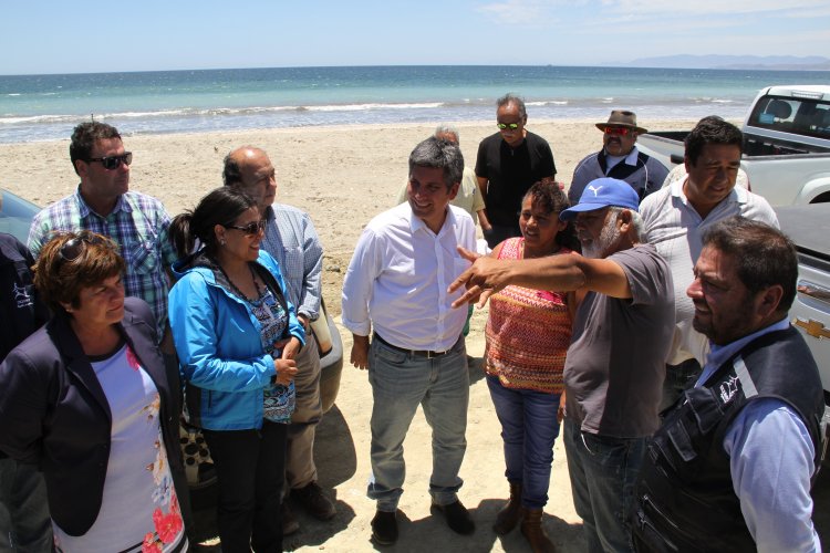 GOBIERNO REAFIRMA COMPROMISO PARA MEJORAR CONECTIVIDAD VIAL ENTRE TONGOY Y PUERTO ALDEA