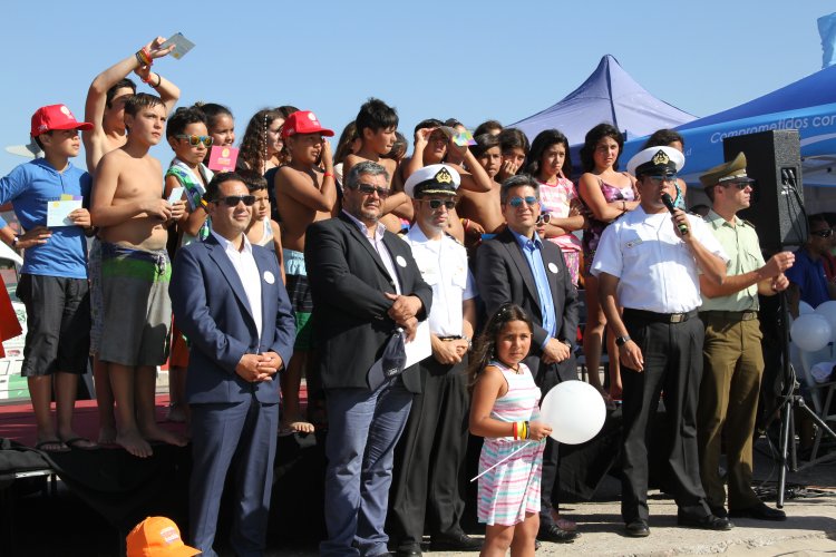 AUTORIDADES DESTACAN SEGURIDAD EN PLAYAS DE LA REGIÓN DE COQUIMBO
