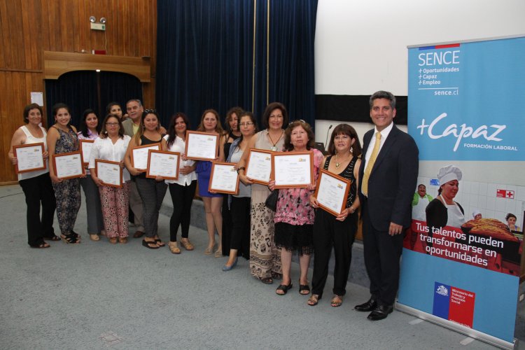 MÁS DE 140 PERSONAS DE LA SERENA Y COQUIMBO SE CERTIFICAN EN DIVERSOS OFICIOS A TRAVÉS DE MÁS CAPAZ