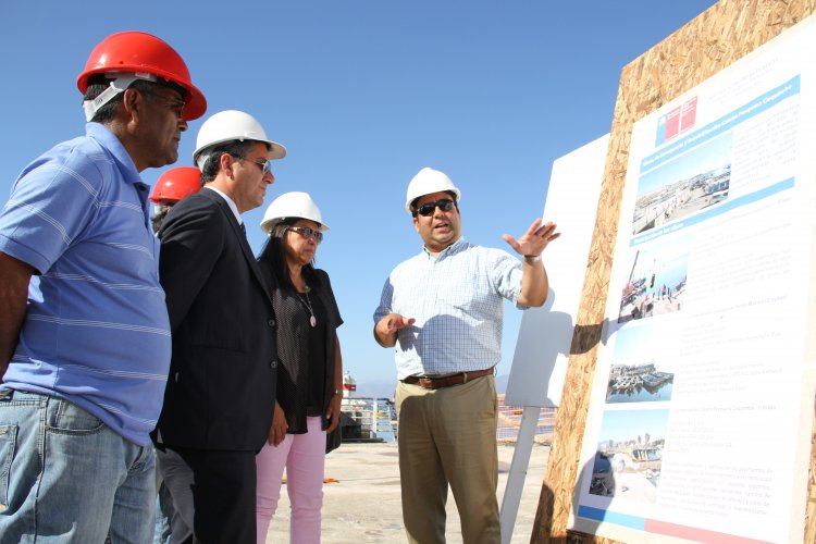 A FINES DE FEBRERO HABILITARÁN EXPLANADA DE LA CALETA DE PESCADORES DE COQUIMBO
