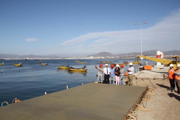 A FINES DE FEBRERO HABILITARÁN EXPLANADA DE LA CALETA DE PESCADORES DE COQUIMBO
