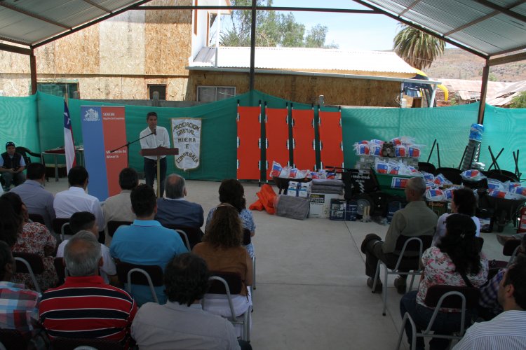 GOBIERNO REGIONAL APOYARÁ $430 MILLONES PARA LOS PEQUEÑOS MINEROS DE LA REGIÓN DE COQUIMBO