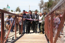 NUEVA PASARELA MEJORA TRÁNSITO DE VECINOS Y TURISTAS EN TONGOY