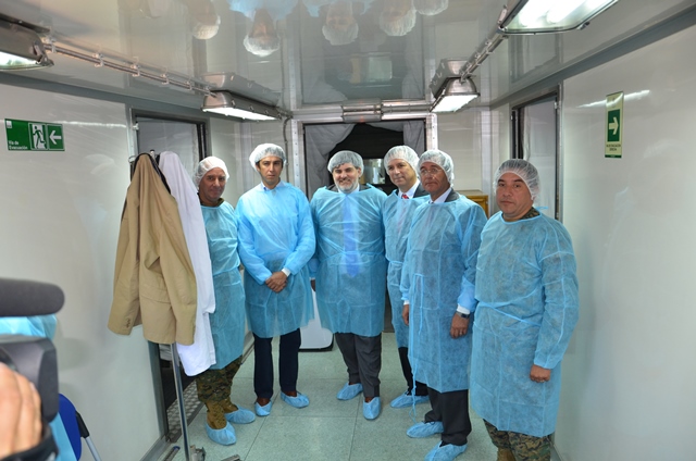 DESTACAN TRABAJO DEL PERSONAL MÉDICO Y OPERATIVO DEL HOSPITAL DE CAMPAÑA DEL EJÉRCITO EN COQUIMBO