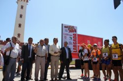 COMPETIDORES INICIAN MARATÓN EXTREMA DE 506 KMS DESDE LA SERENA HACIA SAN JUAN ARGENTINA