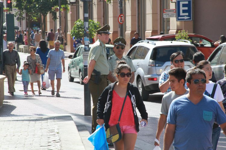 GOBIERNO, MUNICIPIO Y POLICÍAS EXPLICAN DETALLES DE LOS PLANES DE SEGURIDAD EN EL CENTRO DE LA SERENA
