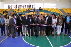 ANDACOLLO ABRE LAS PUERTAS DE SU REMOZADO GIMNASIO MUNICIPAL