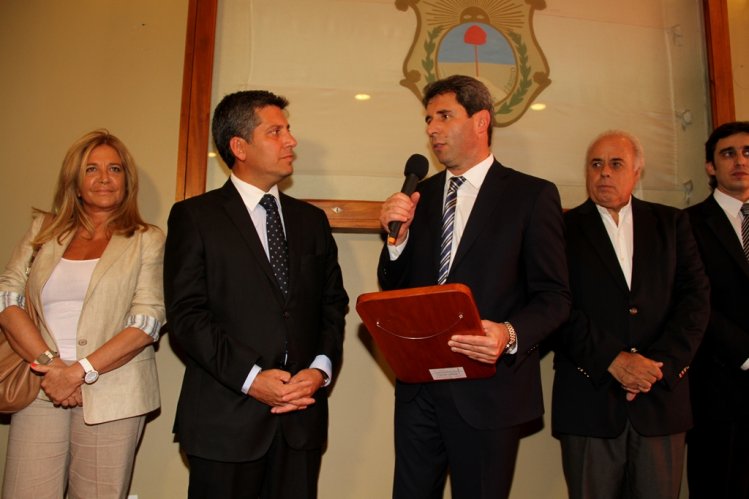 INTENDENTE CLAUDIO IBÁÑEZ ES DECLARADO HUÉSPED DE HONOR EN LA PROVINCIA DE SAN JUAN