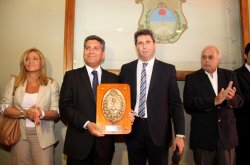 INTENDENTE CLAUDIO IBÁÑEZ ES DECLARADO HUÉSPED DE HONOR EN LA PROVINCIA DE SAN JUAN