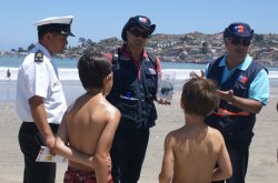 AUTORIDAD SANITARIA DECRETA CIERRE DE PLAYA DE GUANAQUEROS ANTE PRESENCIA DE FRAGATA PORTUGUESA