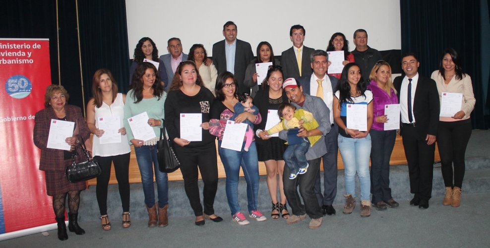 MÁS DE 200 FAMILIAS DE LA SERENA RECIBEN SUBSIDIOS PARA SU CASA PROPIA