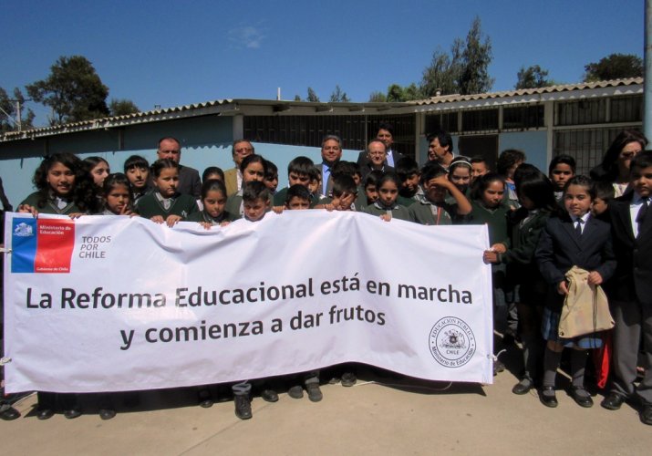 CON LOGROS Y AVANCES DE LA REFORMA EDUCACIONAL COMIENZA TERCER AÑO DE GOBIERNO DE LA PRESIDENTA BACHELET