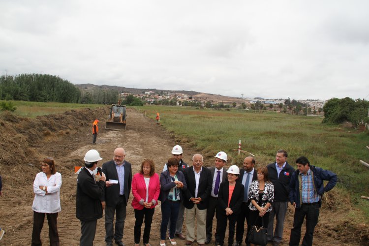 INICIAN OBRAS DE VÍAS DE EVACUACIÓN EN EL BORDE COSTERO DE LA SERENA Y COQUIMBO
