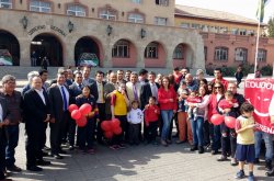 FAMILIARES DE PERSONAS CON SÍNDROME DE DOWN CELEBRAN SU DÍA CON VISITA AL INTENDENTE IBÁÑEZ
