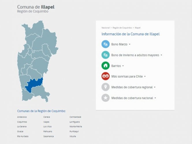 HABILITAN PLATAFORMA DE CONSULTA SOBRE PROGRAMAS Y MEDIDAS DE GOBIERNO