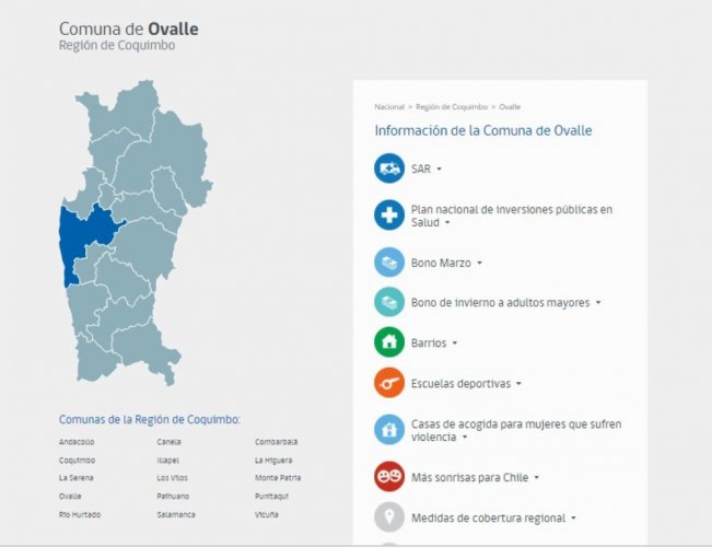 HABILITAN PLATAFORMA DE CONSULTA SOBRE PROGRAMAS Y MEDIDAS DE GOBIERNO