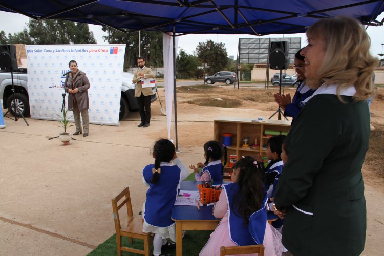 GOBIERNO AVANZA EN LA CONSTRUCCIÓN DE 2 NUEVOS JARDINES INFANTILES EN LA SERENA