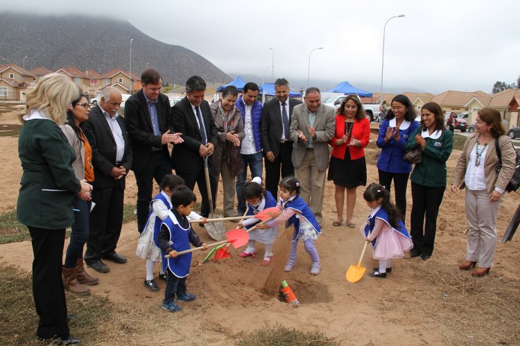 GOBIERNO AVANZA EN LA CONSTRUCCIÓN DE 2 NUEVOS JARDINES INFANTILES EN LA SERENA