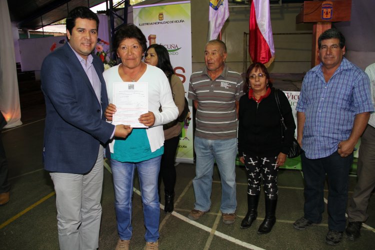 158 FAMILIAS FORMARÁN PARTE DE UN NUEVO LOTEO HABITACIONAL EN VICUÑA