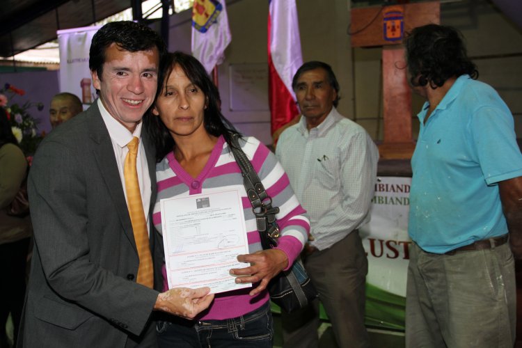 158 FAMILIAS FORMARÁN PARTE DE UN NUEVO LOTEO HABITACIONAL EN VICUÑA