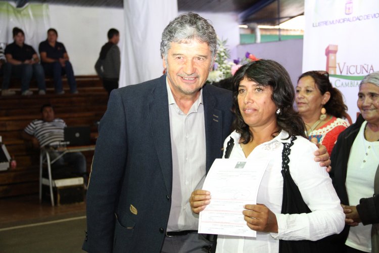 158 FAMILIAS FORMARÁN PARTE DE UN NUEVO LOTEO HABITACIONAL EN VICUÑA