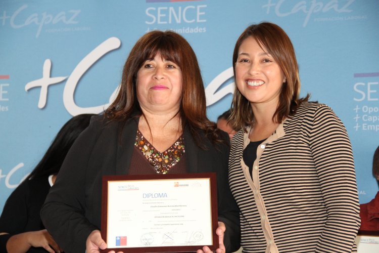 EN COQUIMBO, MUJERES Y JÓVENES SE CERTIFICAN A TRAVÉS DE SENCE