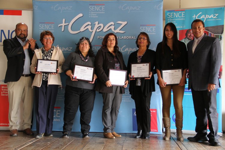 EN COQUIMBO, MUJERES Y JÓVENES SE CERTIFICAN A TRAVÉS DE SENCE