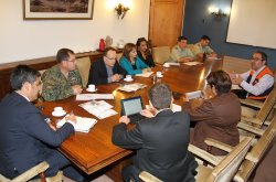 POR ALERTA DE PRECIPITACIONES, INTENDENTE CLAUDIO IBÁÑEZ INICIÓ COORDINACIONES PREVENTIVAS DE EMERGENCIAS