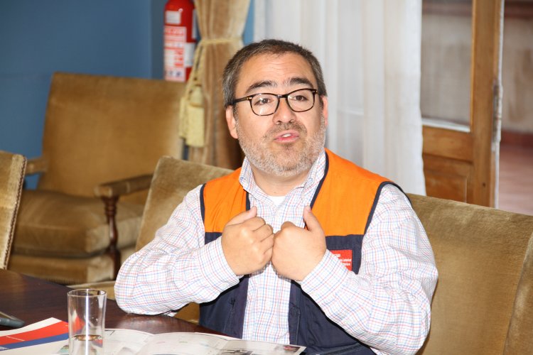 POR ALERTA DE PRECIPITACIONES, INTENDENTE CLAUDIO IBÁÑEZ INICIÓ COORDINACIONES PREVENTIVAS DE EMERGENCIAS