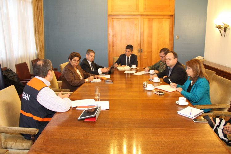 POR ALERTA DE PRECIPITACIONES, INTENDENTE CLAUDIO IBÁÑEZ INICIÓ COORDINACIONES PREVENTIVAS DE EMERGENCIAS