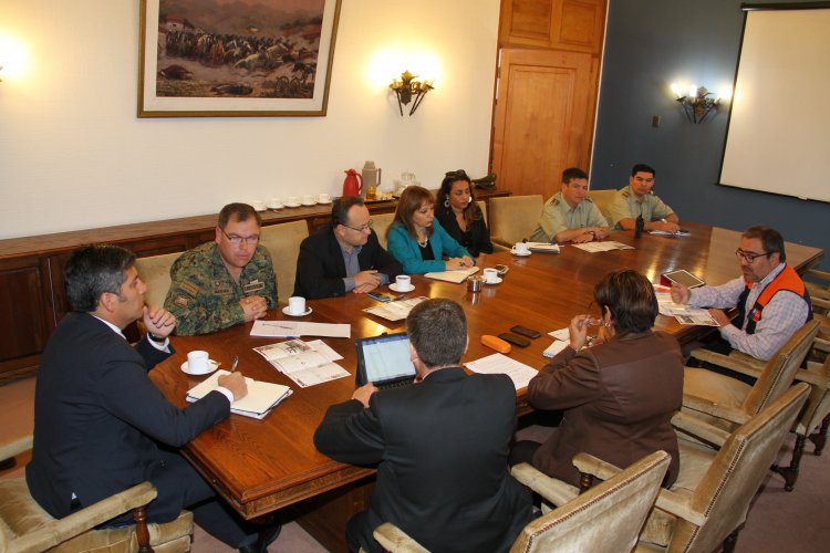 POR ALERTA DE PRECIPITACIONES, INTENDENTE CLAUDIO IBÁÑEZ INICIÓ COORDINACIONES PREVENTIVAS DE EMERGENCIAS