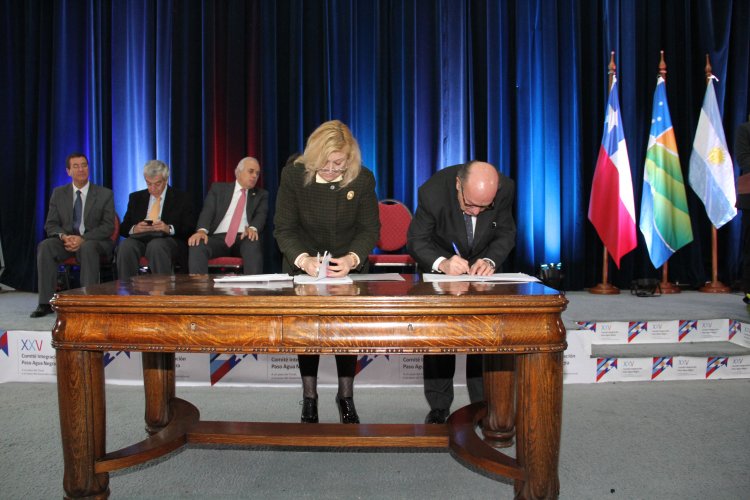 INTENDENTE CLAUDIO IBÁÑEZ: “ESTAMOS AVANZANDO DE MANERA SERIA, CONTUNDENTE Y RATIFICANDO LA VOLUNTAD DE AMBOS PAÍSES