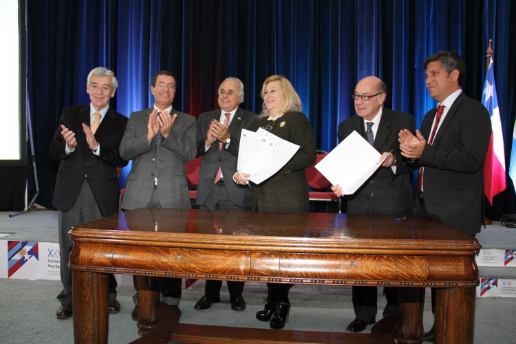INTENDENTE CLAUDIO IBÁÑEZ: “ESTAMOS AVANZANDO DE MANERA SERIA, CONTUNDENTE Y RATIFICANDO LA VOLUNTAD DE AMBOS PAÍSES