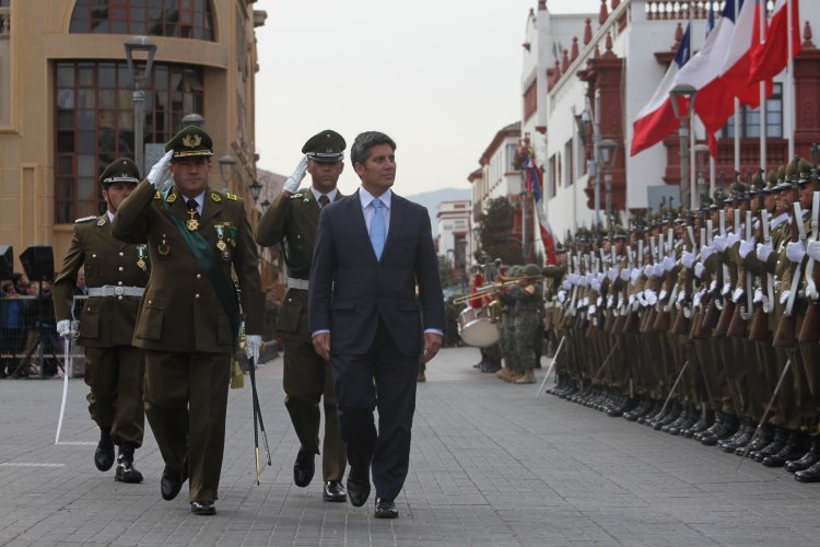 INTENDENTE CLAUDIO IBÁÑEZ DESTACA A CARABINEROS DE CHILE EN SU 89° ANIVERSARIO