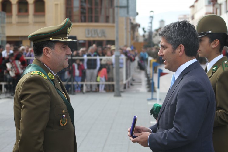INTENDENTE CLAUDIO IBÁÑEZ DESTACA A CARABINEROS DE CHILE EN SU 89° ANIVERSARIO