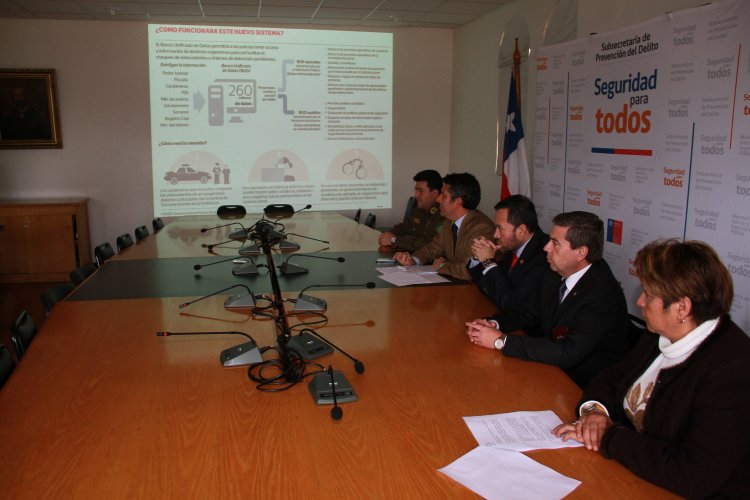 GOBIERNO LANZA BANCO UNIFICADO DE DATOS PARA COMBATIR LA DELINCUENCIA