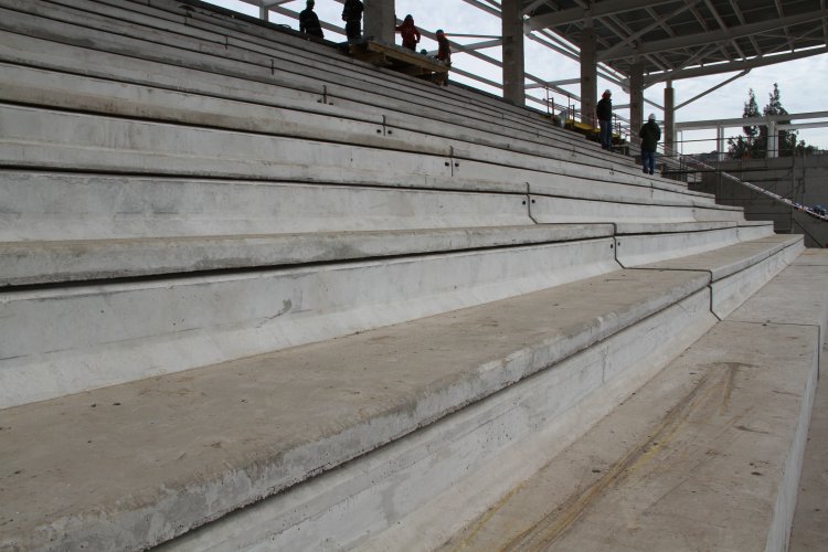 CONSTRUCCIÓN DEL ESTADIO DE OVALLE SUPERA EL 50% DE AVANCE