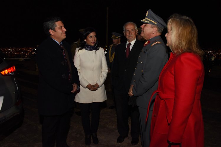 INTENDENTE IBÁÑEZ PARTICIPA EN CONMEMORACIÓN DE LOS 136 AÑOS DEL ASALTO Y TOMA DEL MORRO DE ARICA