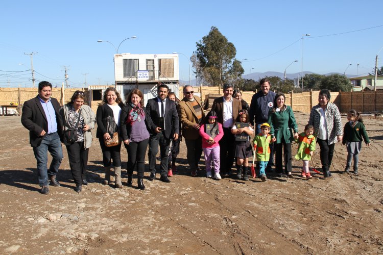 INICIAN CONSTRUCCIÓN DE JARDÍN INFANTIL QUE BENEFICIARÁ A NIÑAS Y NIÑOS DE SECTOR SAN RAMÓN DE COQUIMBO