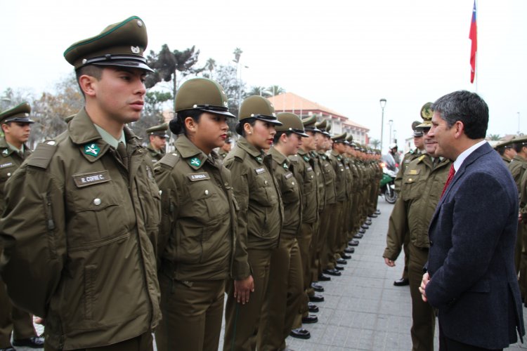 73 NUEVOS CARABINEROS REFUERZAN SEGURIDAD Y SERVICIOS EN LA SERENA, COQUIMBO Y OVALLE