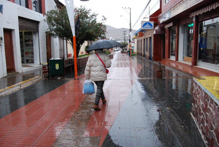 PASO DE NUEVO SISTEMA FRONTAL DEJÓ PRECIPITACIONES EN LA REGIÓN DE COQUIMBO