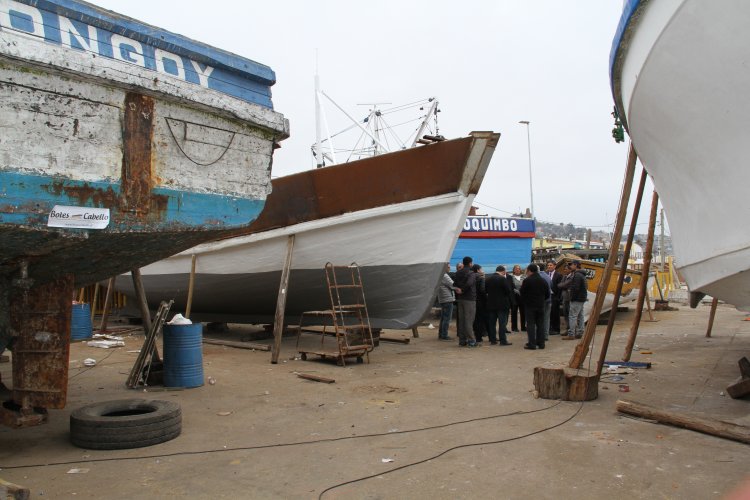 PESCADORES DE COQUIMBO CONCUERDAN EN AVANCES Y APOYO DEL GOBIERNO A CASI UN AÑO DEL TSUNAMI