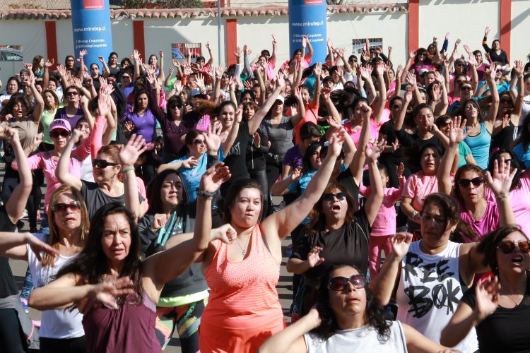 CON AMPLIA CONVOCATORIA SE DESARROLLÓ MASTER CLASS DE ZUMBA POR EL ANIVERSARIO DE LA SERENA