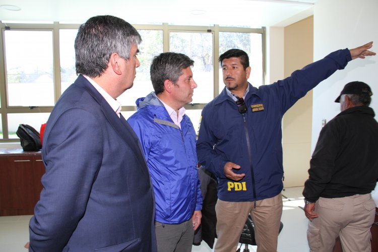 EN DOS MESES ESTARÁ OPERATIVO EL NUEVO CUARTEL DE LA PDI EN VICUÑA