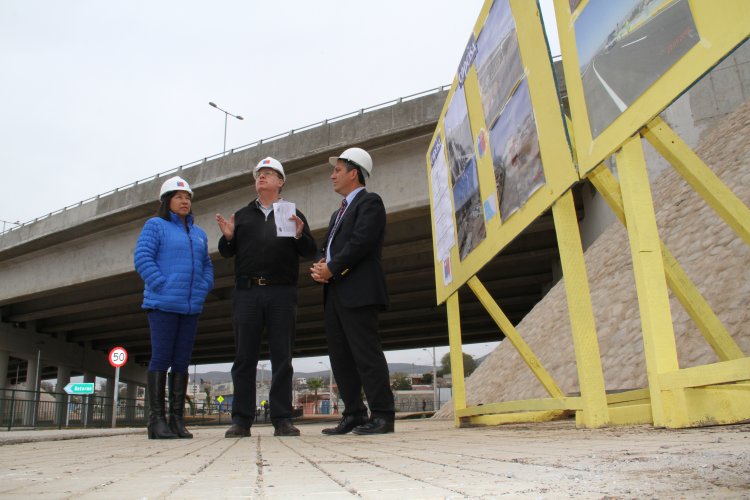 HABILITAN TRÁNSITO POR PASO INFERIOR DE ENLACE JUAN ANTONIO RÍOS CON RUTA 5 EN COQUIMBO