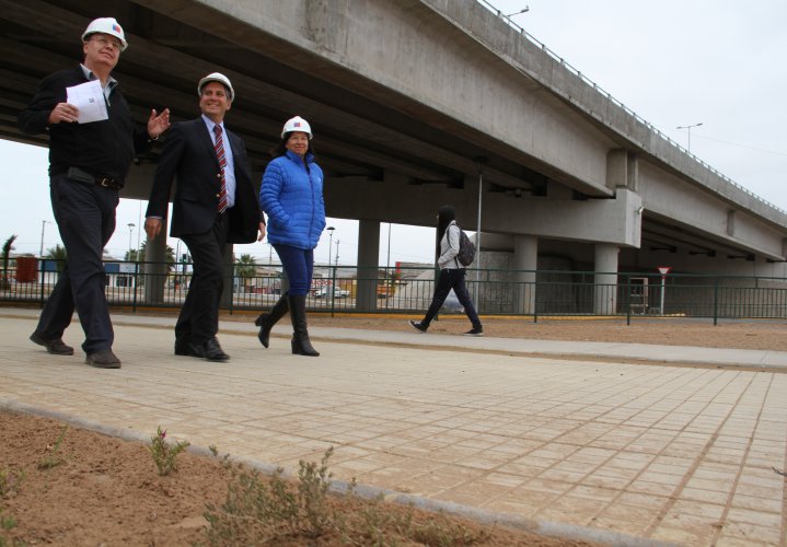HABILITAN TRÁNSITO POR PASO INFERIOR DE ENLACE JUAN ANTONIO RÍOS CON RUTA 5 EN COQUIMBO
