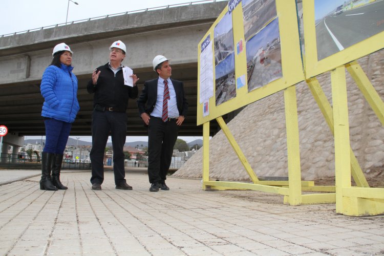 HABILITAN TRÁNSITO POR PASO INFERIOR DE ENLACE JUAN ANTONIO RÍOS CON RUTA 5 EN COQUIMBO